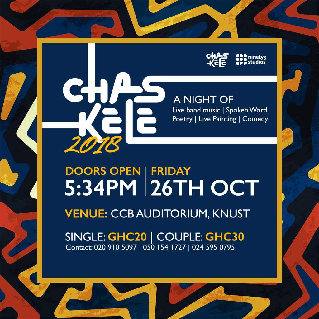 _Elidior's tweet photo. We are going live with #Chaskele2018 on  26th October. See poster for details. https://t.co/9IzuoAQPmG