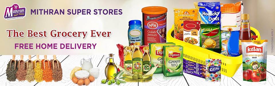 Good News For Residents!! New products are available!!

Mithran Super Stores Guduvancheri is a Complete Super Store for all Kind of Shopping...

The one Stop Solution for All your Daily needs!!

For Contact: 9840437736