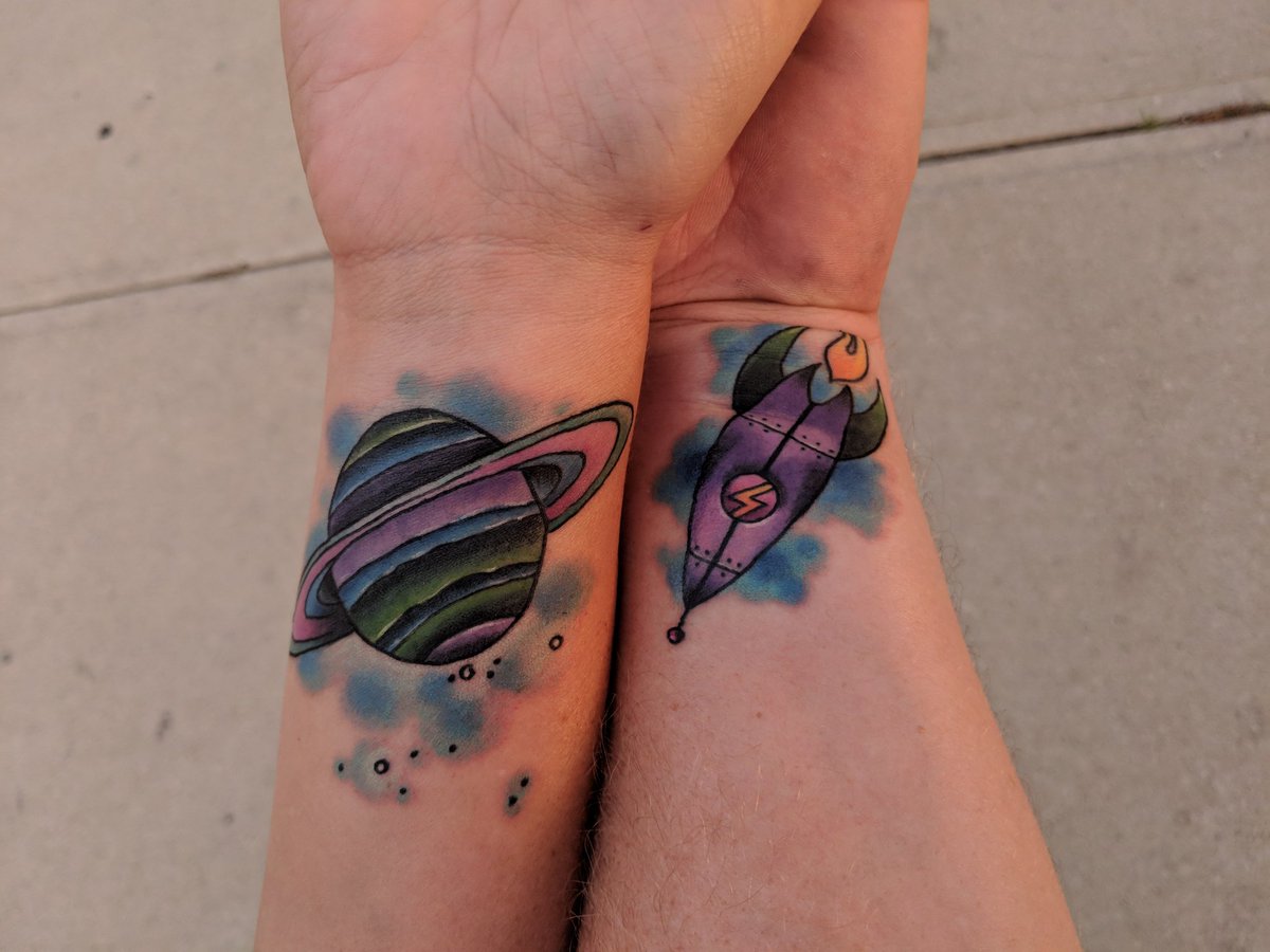 My wife and I did a thing last night.

#CouplesTattoos