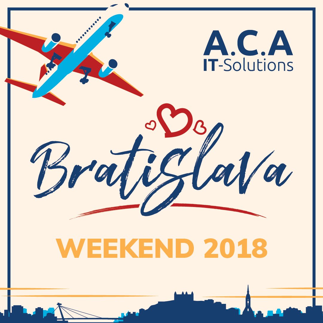 We're off for a new #adventure in #Bratislava! Wonder why we do these yearly travels? Read more:

buff.ly/2L1bQGz