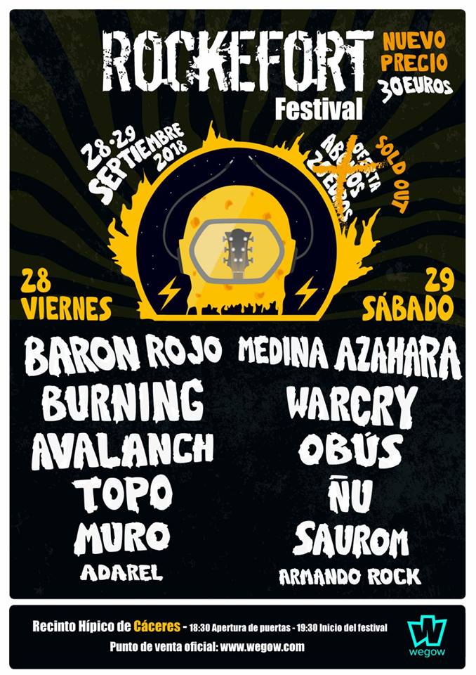 Llegó #septiembre y con él la #VueltaAlCole Así que toca romper el silencio en #Caceres 🤘