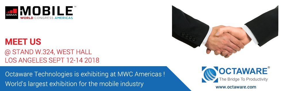 Octawaretweets's tweet photo. #MWCAmericas2018
#MobileWorldCongress
#GSMA2018
#LOSANGELES https://t.co/79muWzBT4L