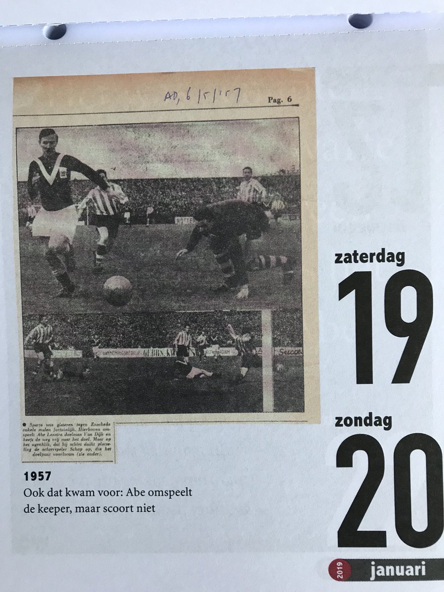 Prachtige “Abe Lenstra 100 jaar” Scheurkalender, met heel veel oude foto’s, anekdotes, een quiz en nog veel meer moois over Abe en zijn tijd. #collectorsitem