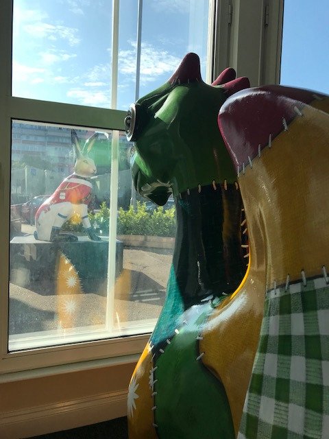 themarchinghare's tweet image. Nearly time to go... Goodbye my marching friend :( @themarchinghare @patchdragon #ggh18