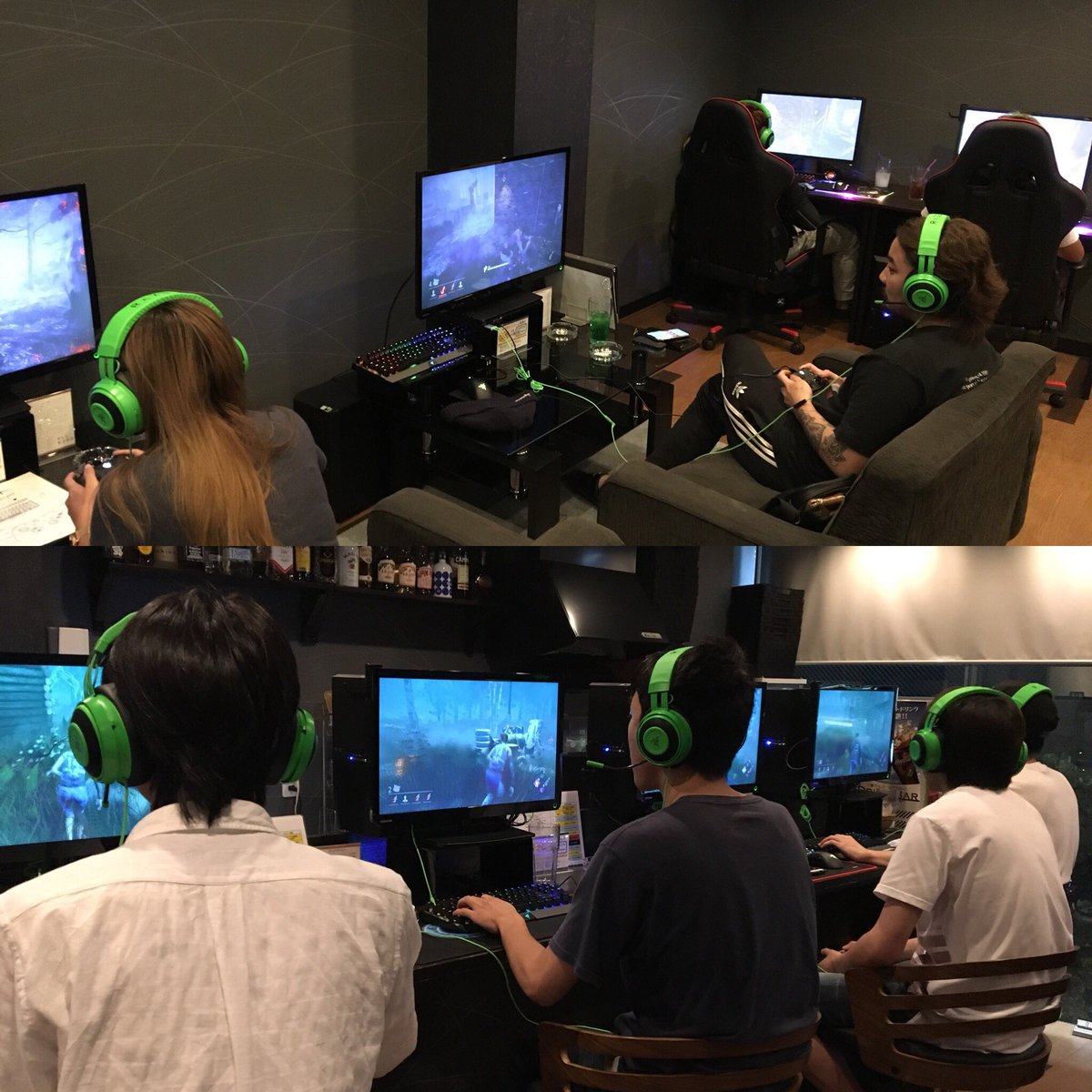 Pc Game Space Player 2グループ同時にデッドバイデイライトが始まりました 先に全員脱出するのはどちらのグループになるのか 神戸 岡本 Pcゲーム ゲームバー プレイヤー デッドバイデイライト