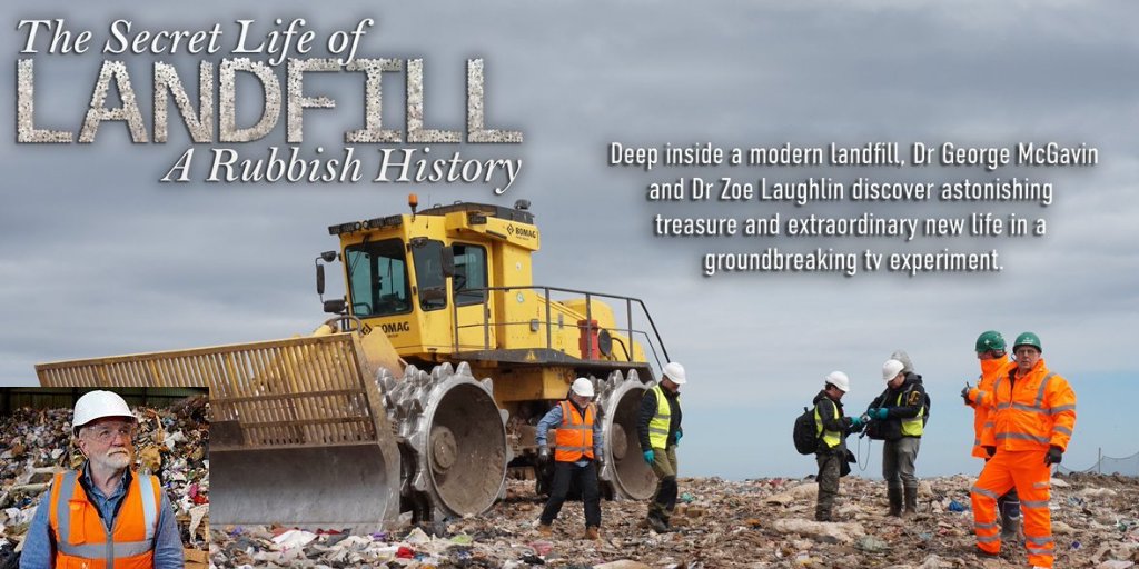 Warksrecycles's tweet photo. Has anyone watched this yet? The Secret Life of Landfill: A Rubbish History. https://t.co/HnFEM2fraL It's on iPlayer for 15 more days. Let us know your thoughts. @BBCiPlayer @BBCFOUR 🌍❤️ https://t.co/Jw6oR8oM2X