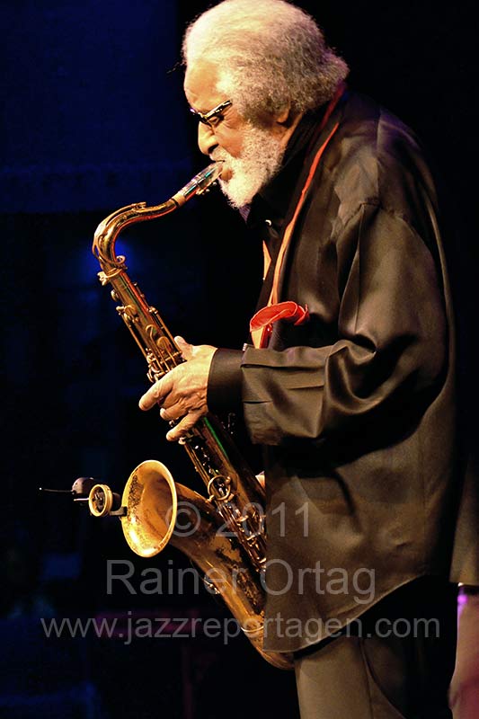 Happy Birthday Sonny Rollins Here at the concert in Ludwigsburg 2011
 