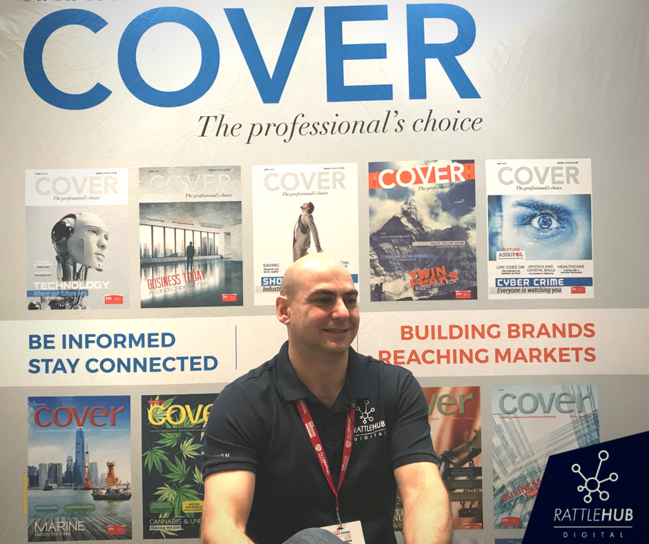 rattlehub's tweet photo. Throwback Fridays...  @mariusrattler being interviewed on the impact of our platform on financial advisors by @COVERMag2005 magazine. https://t.co/yt5kwMMeAX https://t.co/GvcDm8A3Kj
