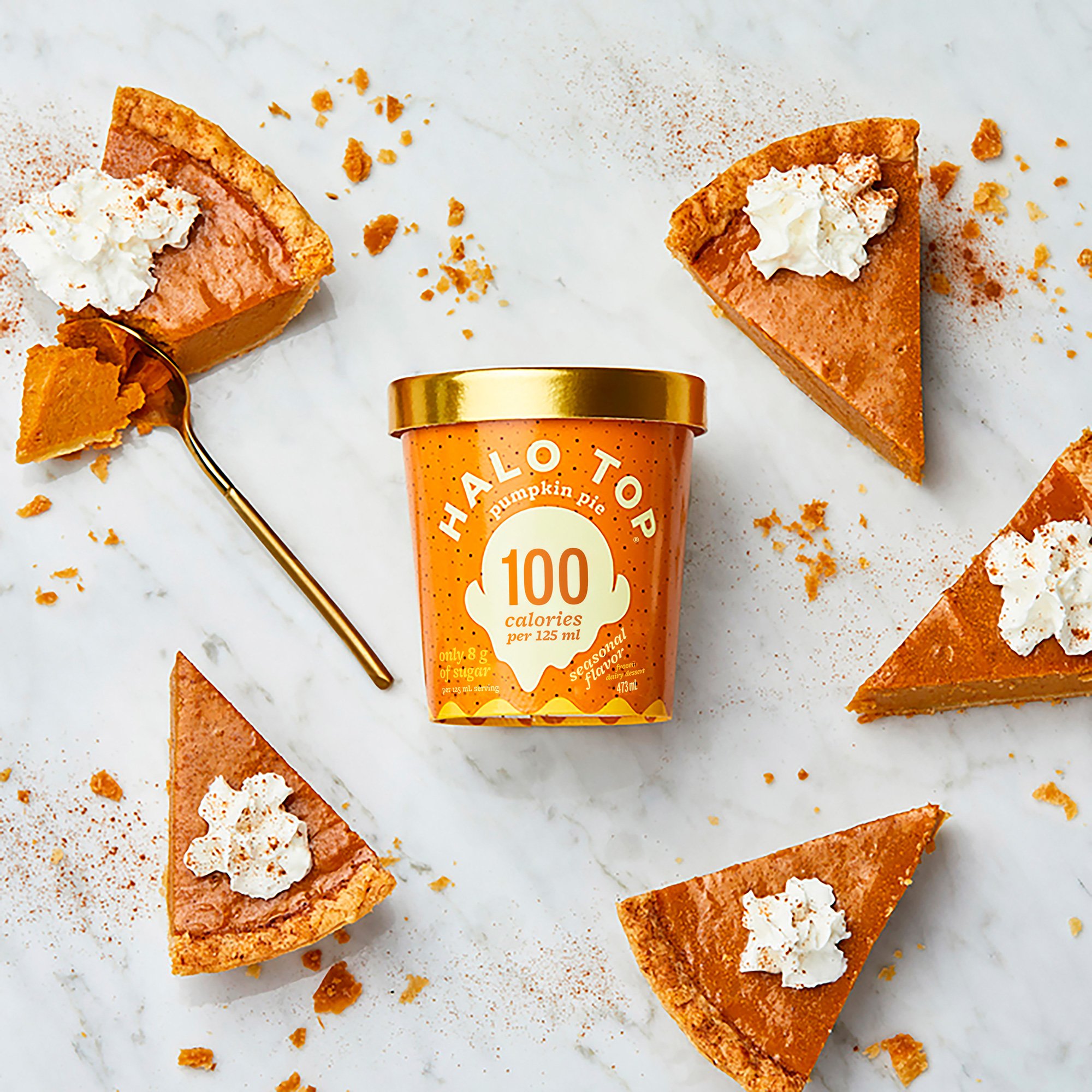 Halo Top Canada on Twitter "Get a piece of the Pumpkin Pie action