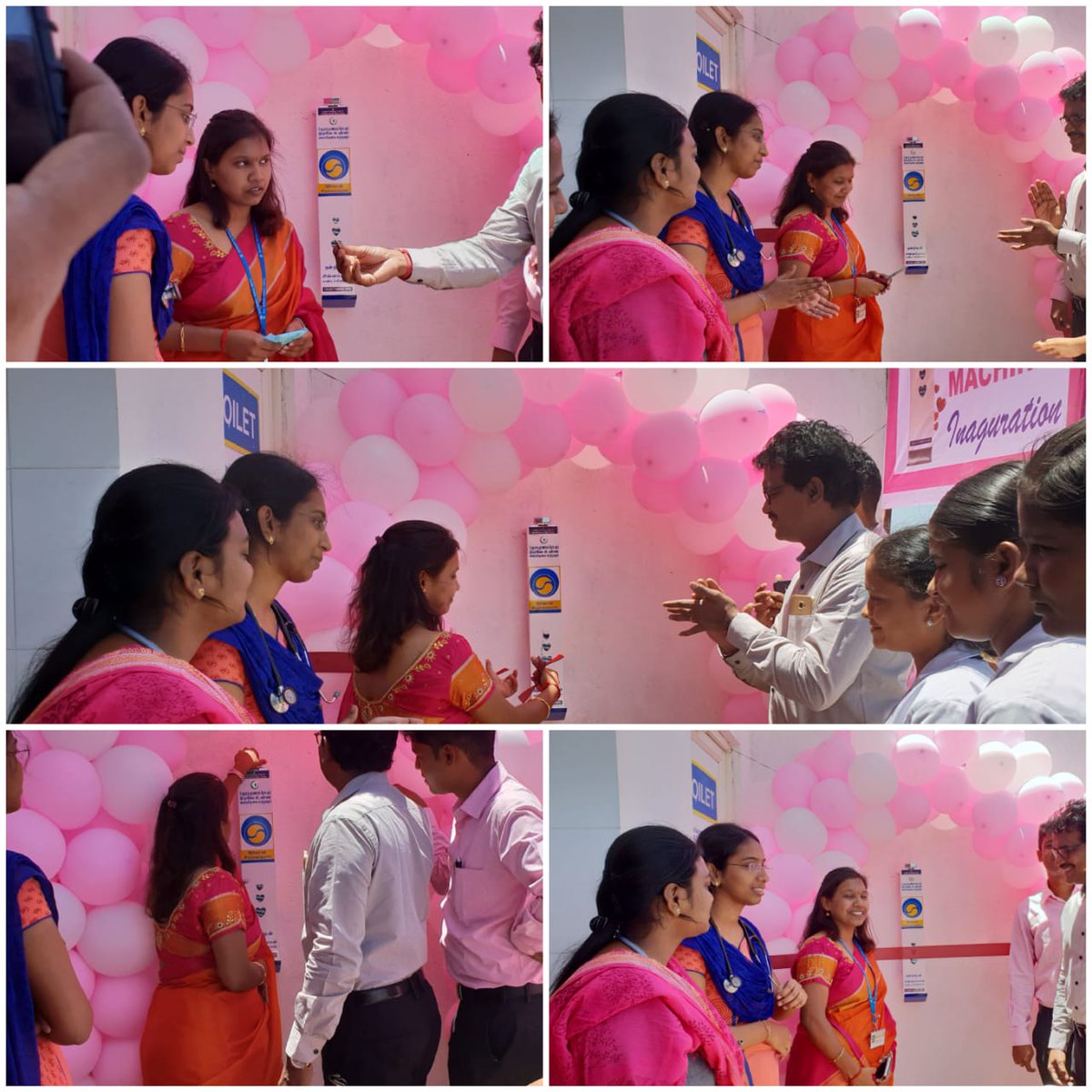 BPCL_SO_TRICHY's tweet photo. Pleased to launch the first Sanitary Napkin Vending machine of Trichy Territory at Chinnammal Enterprises, Vaiyampatty, Trichy by Territory Manager Shri.Anbukannan.
Keeping in mind the requirements of highway travelers. 
#BPCL https://t.co/5BzqZJmyOy