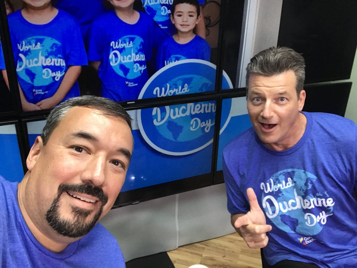 Thank you <a href="/BillTaylorKENS5/">Bill Taylor</a>  for getting us kicked off with World Duchenne Day!  Watch the video from KENS 5’s FB page for more insight on Duchenne muscular dystrophy and what you can do to help end Duchenne! m.facebook.com/story.php?stor…