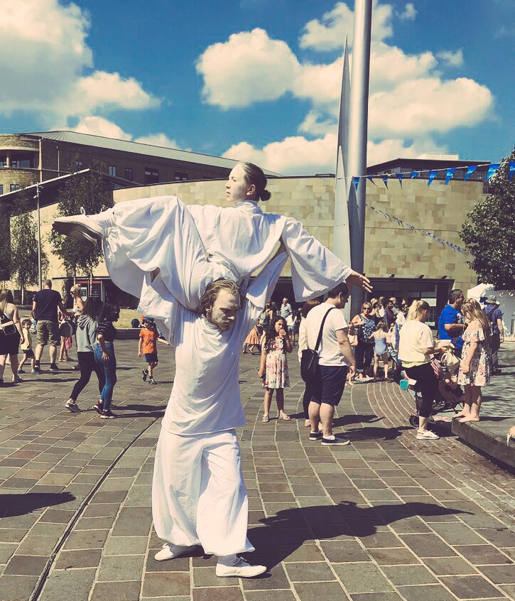 Lovely to be in @Kala_Sangam today rehearsing ‘Cloud’ in advance of our performances at @lakesalive this weekend! 

Next week| #Professional #dance classes at <a href="/DanceStudioLeed/">Dance Studio Leeds</a> on Tues, Wed &amp; Friday (9:30-10:45am) only £4 to join! 

Class will be a combo of #Yoga #Dance &amp; #Improv