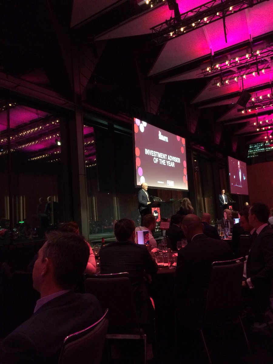 #ifaexcellenceawards Investment Adviser of the Year Chris Smith