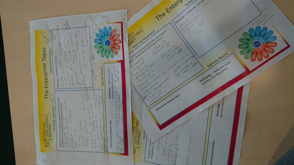 LJMUSportB's tweet photo. Really engaging session by @TrackDinning about how to engage staff in enterprise education #enterprise 👏 #activesession @IEEC2018 @ProfSallyBrown #IEEC2018 @LJMUEHC @RaphaelaKane https://t.co/3ykgxMKGVg