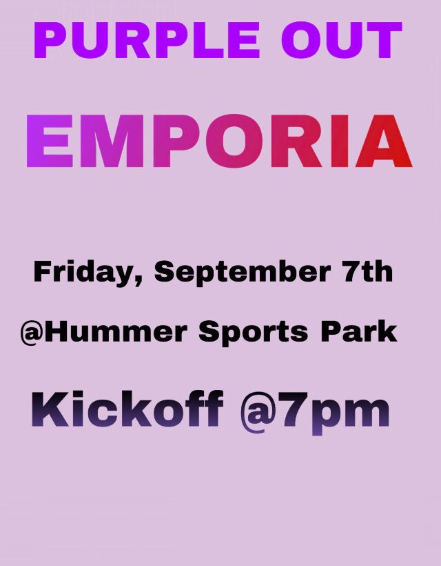 Today’s game day!! Don’t forget to come out and support the varsity football team! 
Kick off @ 7