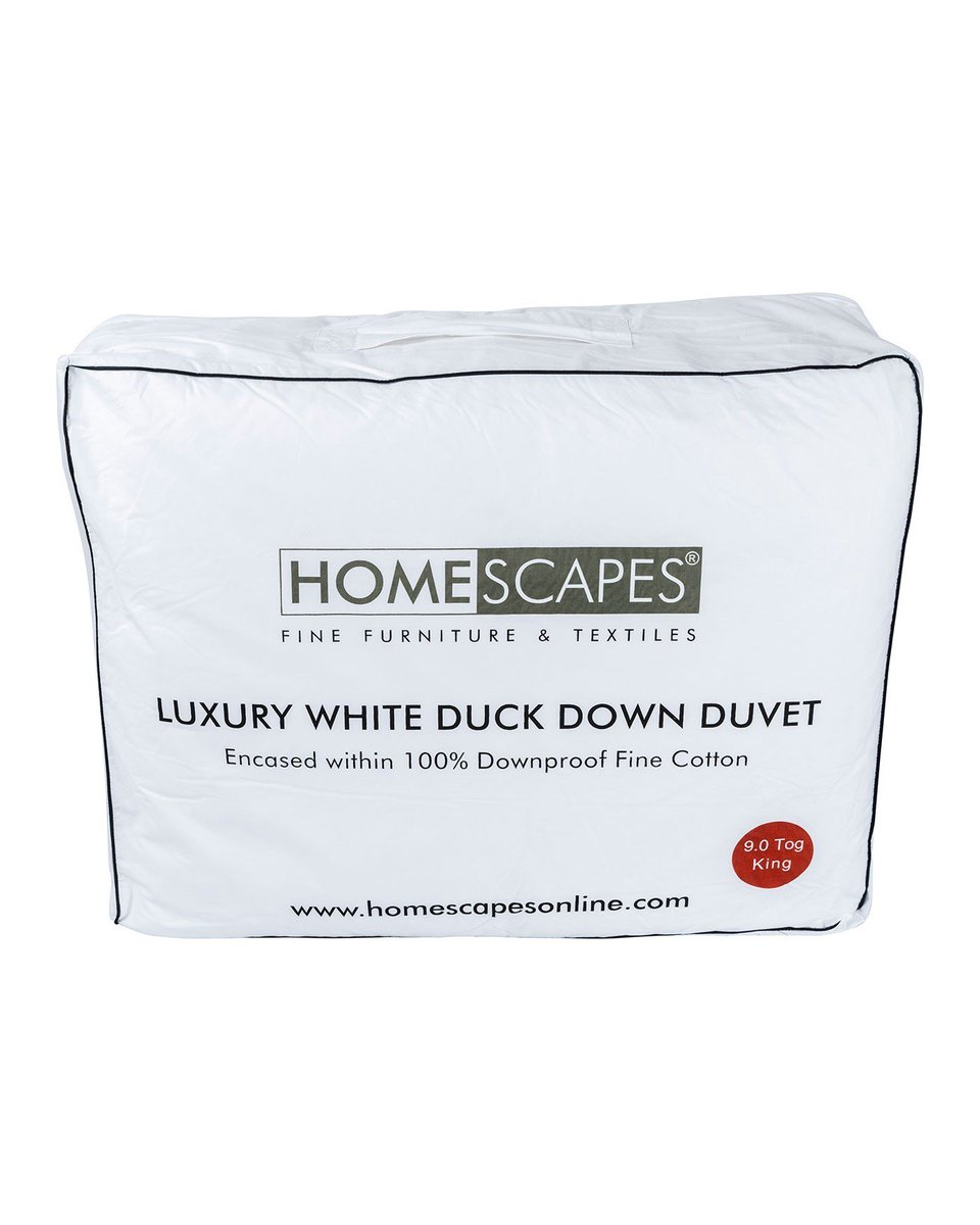 Unique Furnishing On Twitter Luxury White Duck Down 9 Tog King