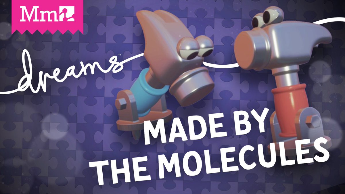 mediamolecule's tweet image. Shall we play some games Made in #DreamsPS4? Our next stream will be focusing on some of our Molecules' finest creations! Tune in next Wednesday at 5PM BST to learn how Hammer Time, Moon Raiders, Given Time and more came together! 🔨⏳mediamolecule.com/blog/article/m…