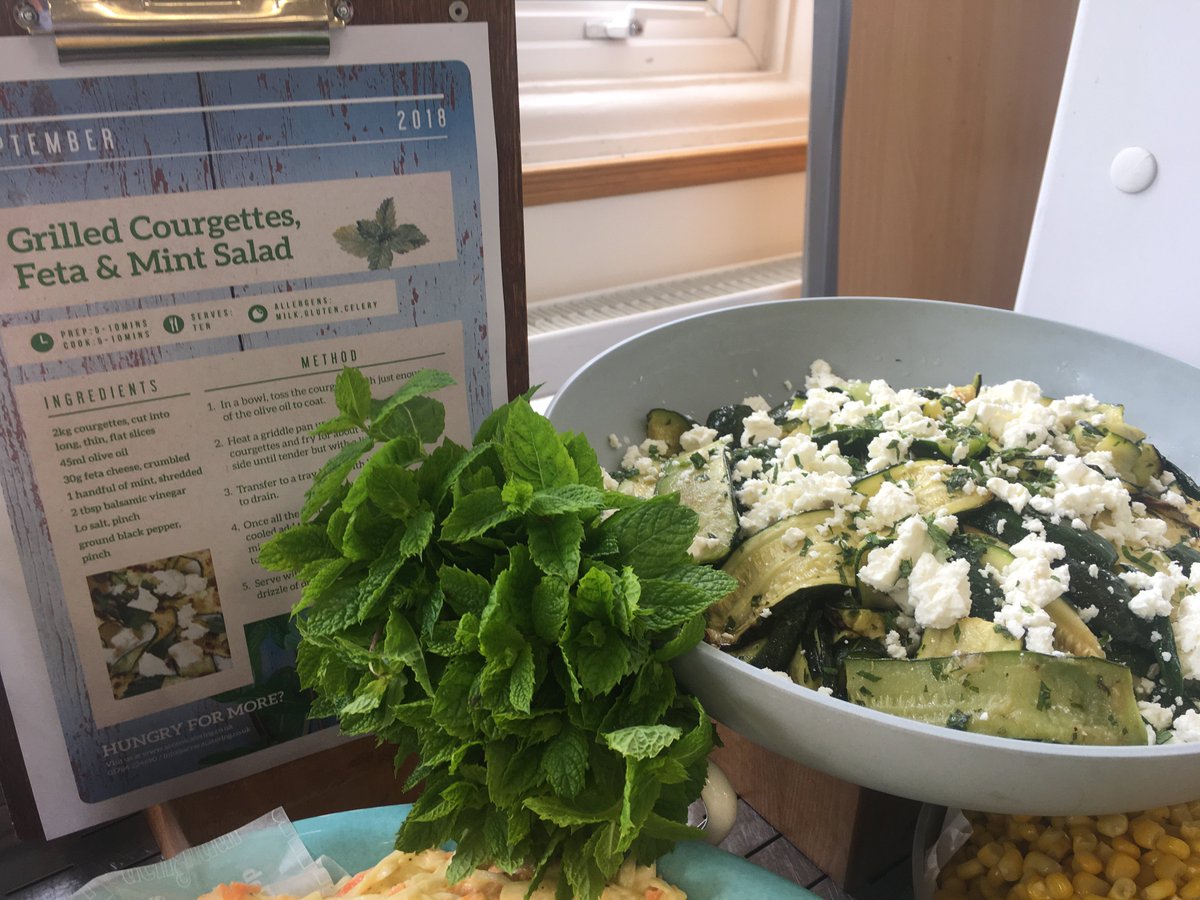 PaulMerryChef's tweet photo. Some great work from the team @RokebyPrep with this weeks salads @AccentCatering #herbs #freshcooked #tasty #salads https://t.co/zUySe7xyA6