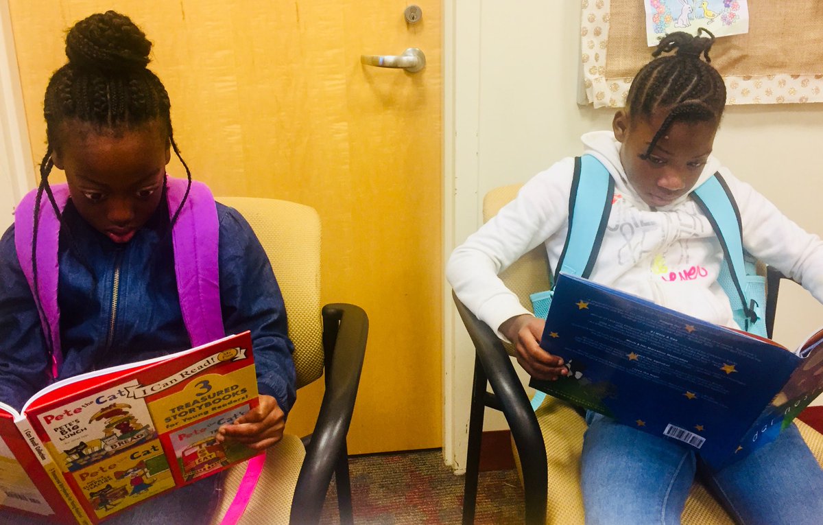WilsonElementa2's tweet image. My most favorite way to began a Friday...students reading in the principal’s office! Love them!@YtownSchools #thewilsonway