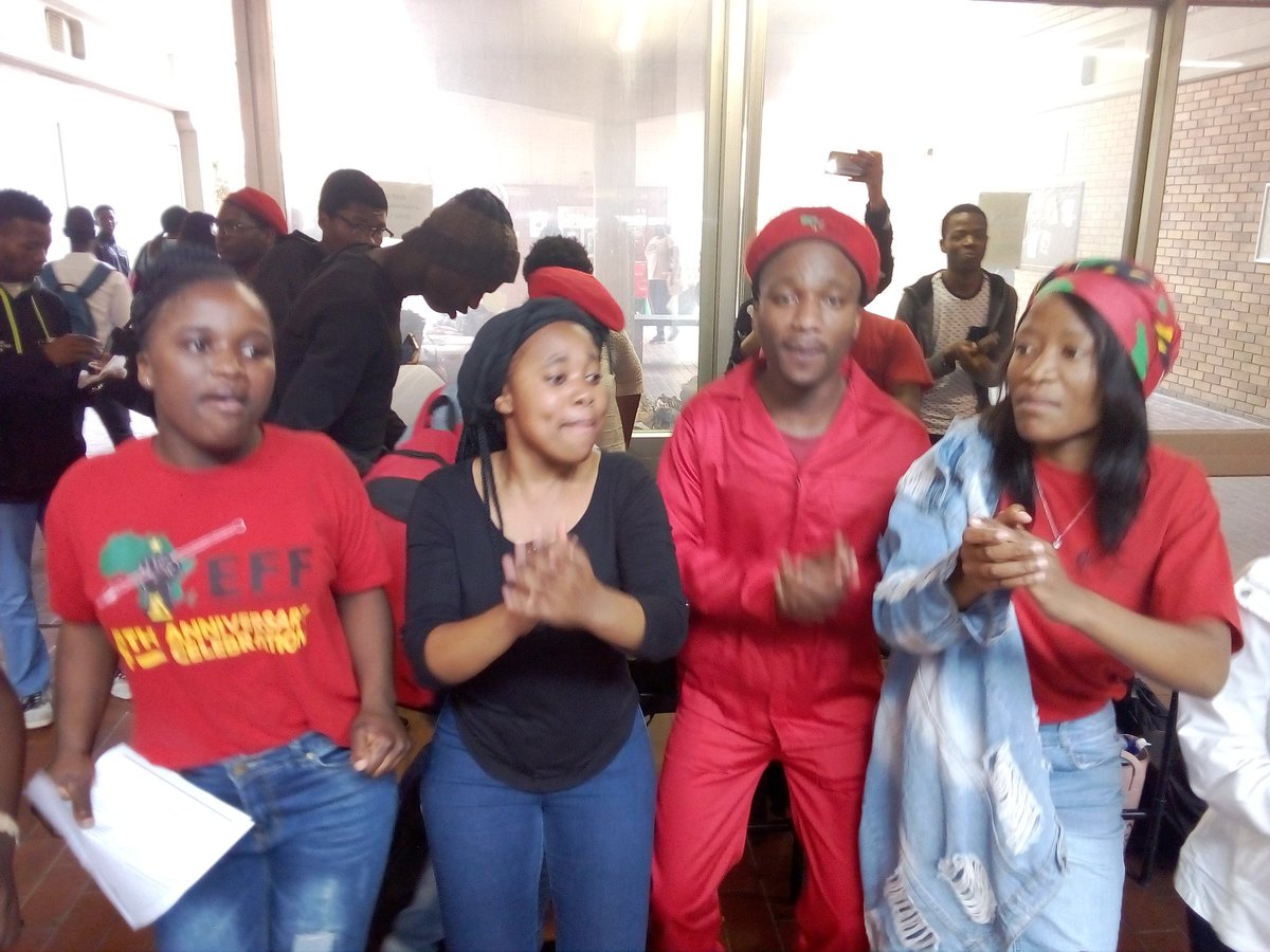 EffscHoward's tweet photo. #EFFSCRedFriday #UKZN https://t.co/cVMn6kSdNW