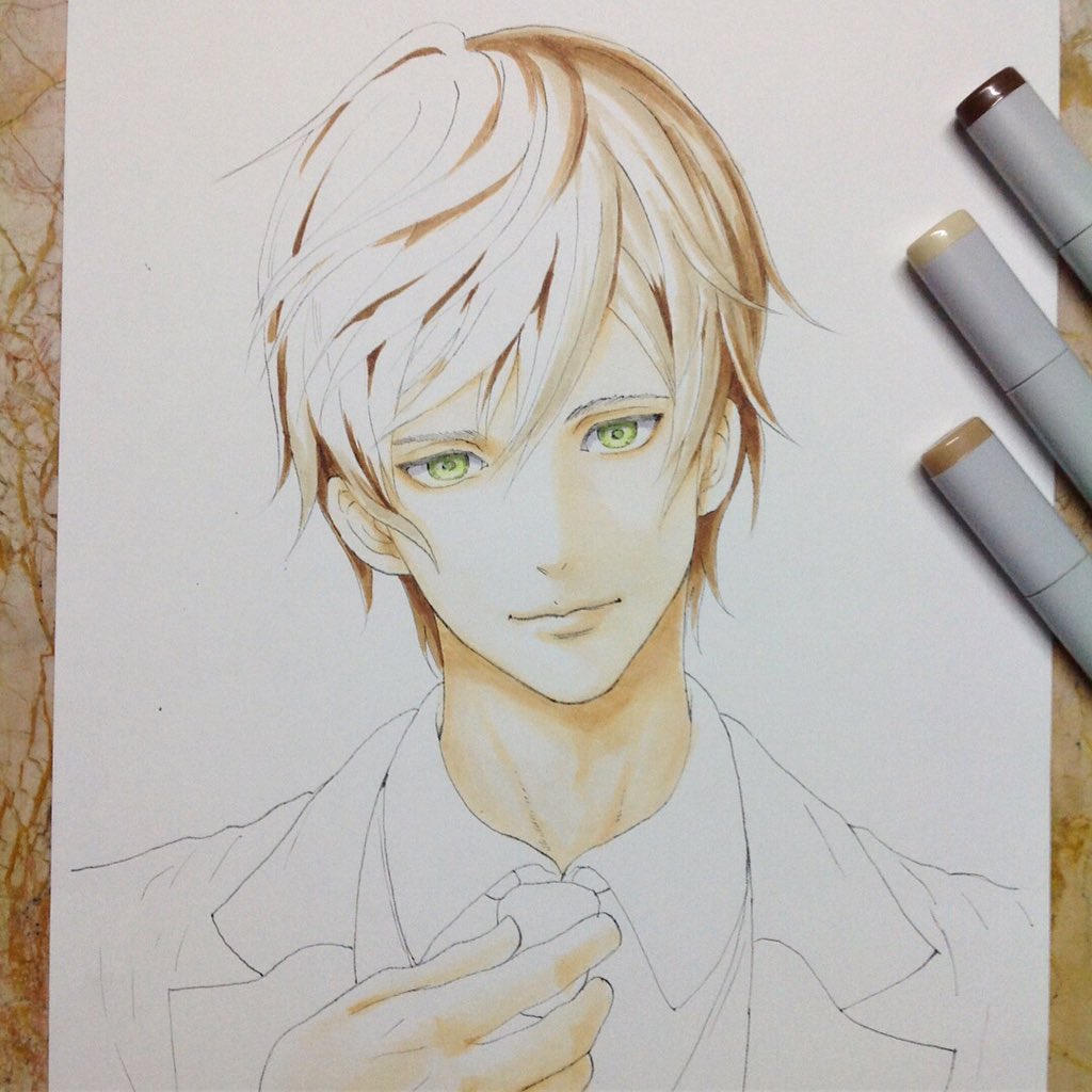 " Hi "
Tool : Copic color
#copic 