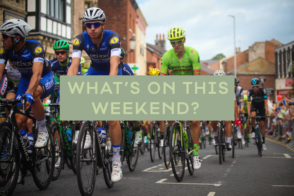 VisitNotts's tweet photo. Excited for the weekend? Got that #FridayFeeling? There's plenty to do &amp; see in #Nottinghamshire over the next few days. Heritage Open Days, the #TourOfBritain, #NottmCocktailWeek, musical theatre, and expert horsemanship at a 17th century castle, oh my! > https://t.co/obIx9u0BzL https://t.co/NZ2jGZpX77