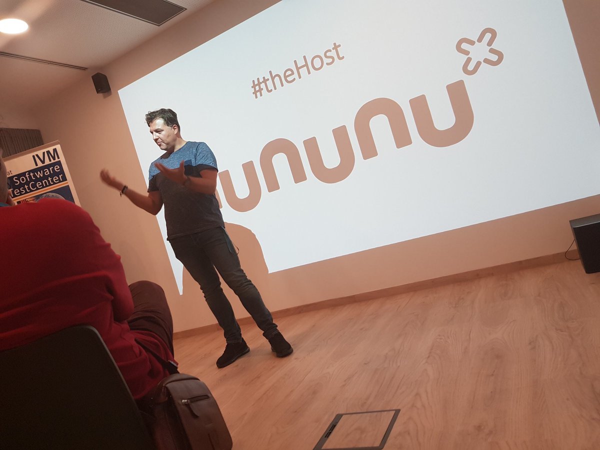 kununu's tweet photo. Danke an über 50 Teilnehmer, die gestern beim ersten #kununu Tech Meetup dabei waren. #atamVIE #testBustersNight @RudolfGroetz @TheBay0r @e34solutions @cqse @IVM_at https://t.co/5w6FiJSsmo