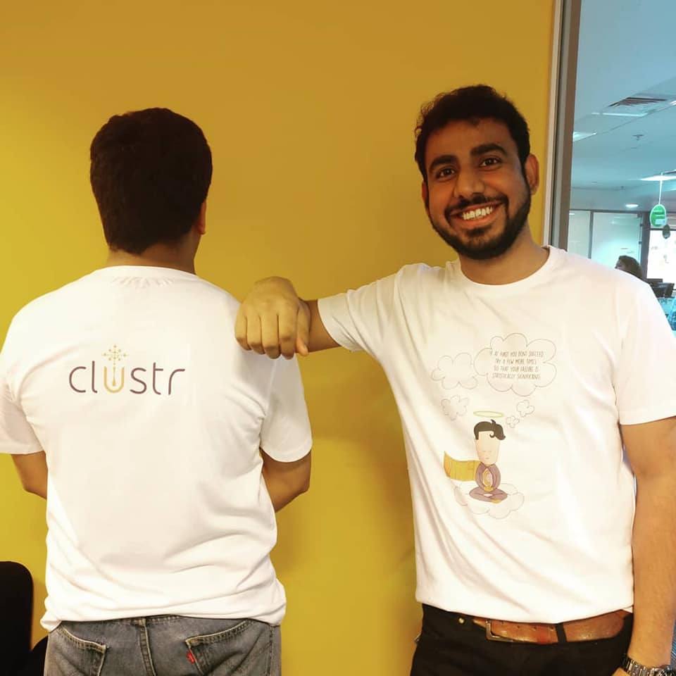 Clustr_'s tweet photo. Work or play, we pave the way.
RT@Clustr_ #ClustrFam #squadgoals #fridayvibes #happyfriday #tgif #geeksquad #NerdsTheWord #Clustrians https://t.co/1ITVdbpfTe