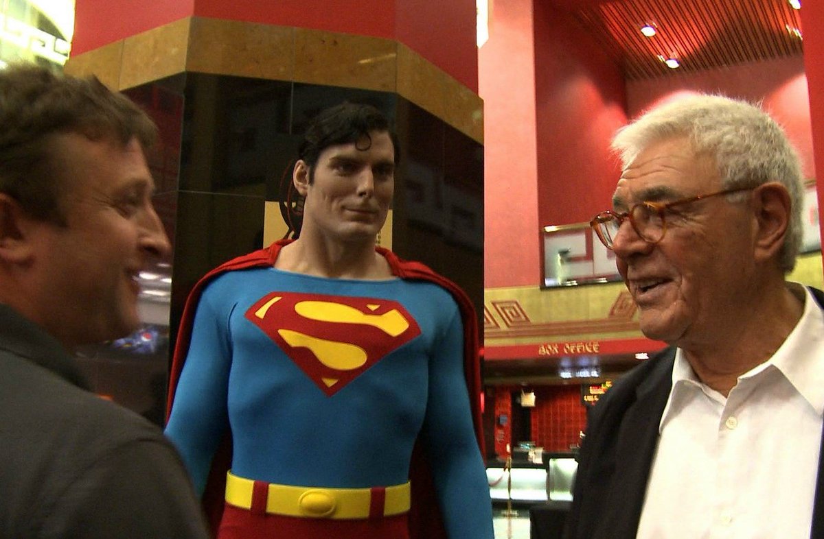 Mike Hill on Twitter: &quot;Richard Donner, myself and my Christopher Reeve  sculpture. Im proud Mr Donner liked it . #supermanthemovie #superman  #richarddonner #christopherReeve #sculpture #superhero #mikehill…  https://t.co/qM29uAB6Qo&quot;