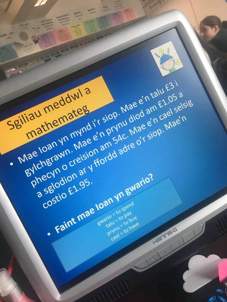 CymraegMissL's tweet photo. 8M upping the challenge of revising arian heddiw by completing some old GCSE questions yn Gymraeg #heriol #rhifedd #dysgucymraeg https://t.co/glybOCaooN