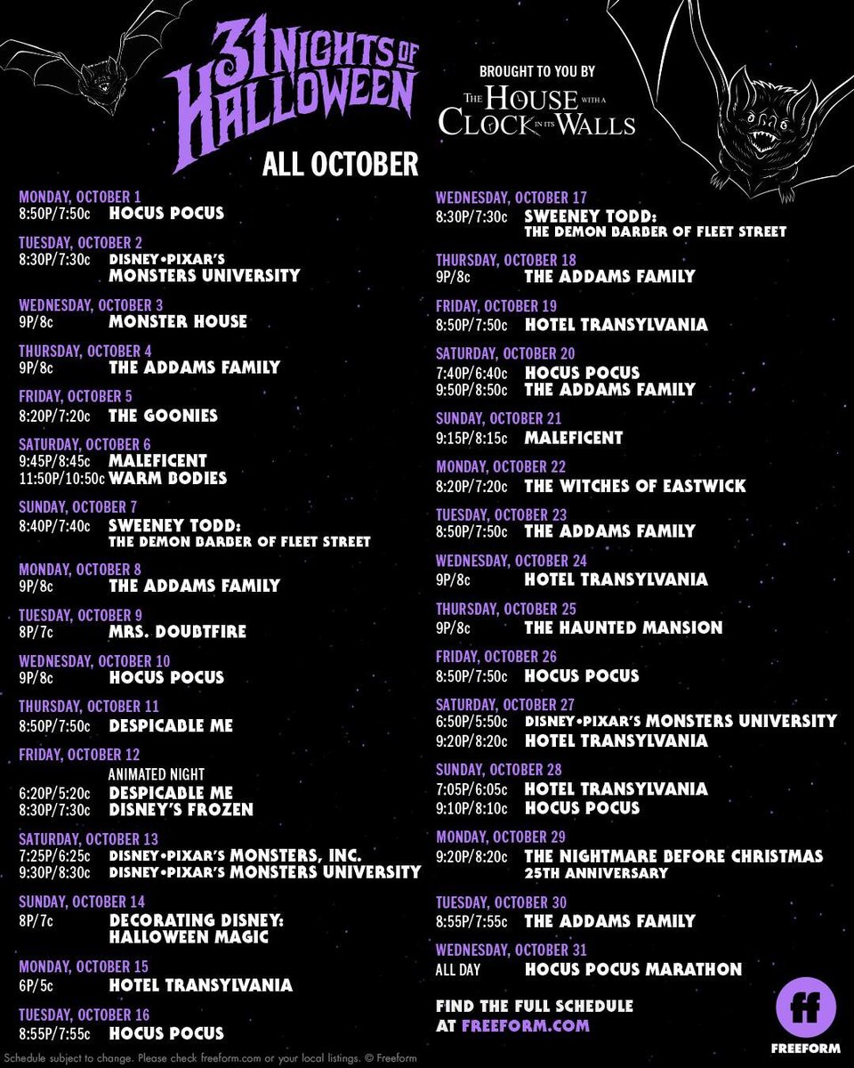 31 Nights of Halloween🕷🕸🔮