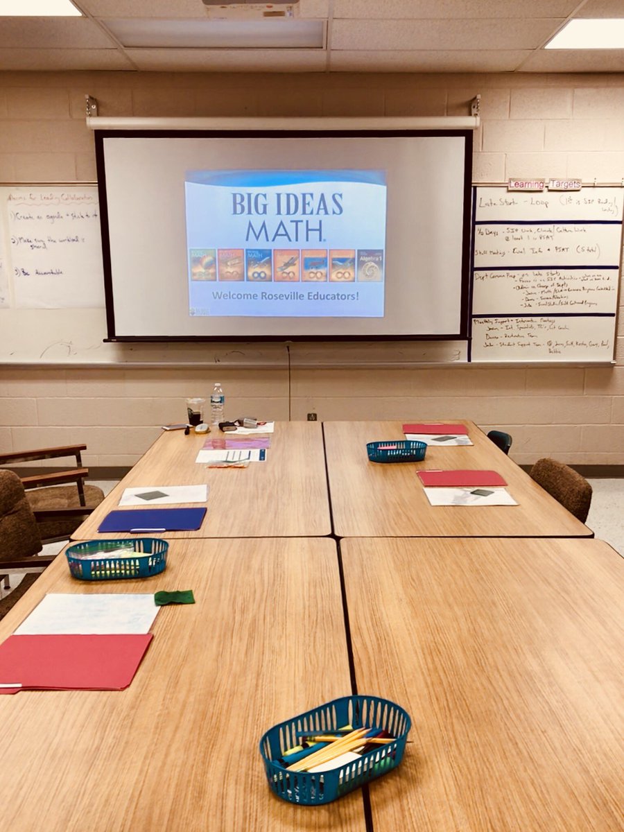 kwhittemoreBIL's tweet photo. Ready for another day! @RosevilleSchool #BigIdeasUsers https://t.co/qw5f9ouSzU