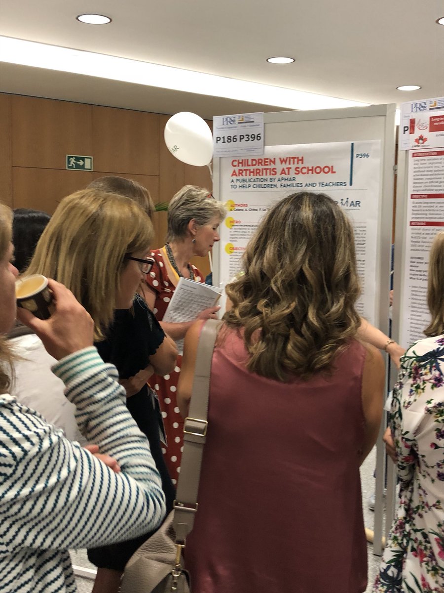 APMARR_ITALIA's tweet photo. “Children with Arthritis at school”: è il poster walk time qui al Pediatric Rheumatology European Society #PReS2018 https://t.co/rM0S87DK6n