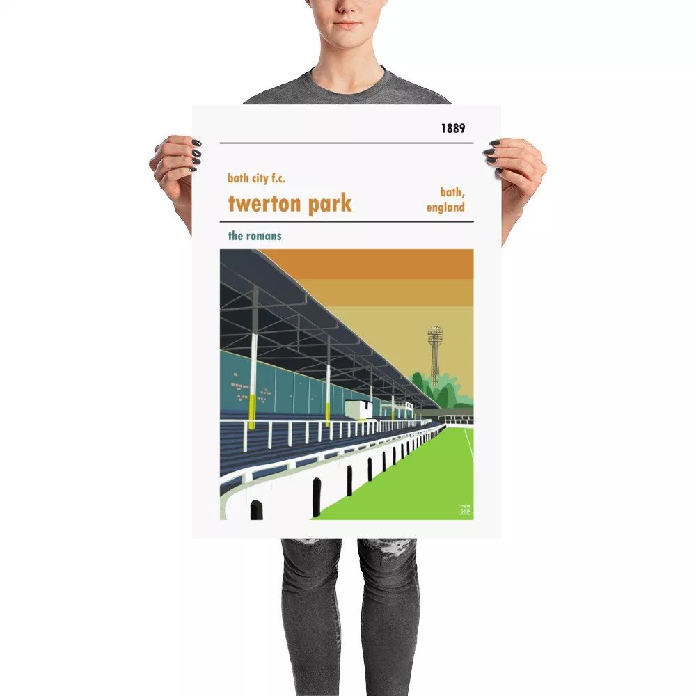 StadiumPrint's tweet photo. Twerton Park, Bath
Home to @BathCity_FC and a mascot called Bladud the Pig. Who i've heard can manage clapping press-ups??
https://t.co/s1TtVKkPz7
#BCFC #BathCity #Bladud🐷 https://t.co/ZLRC1A3TbH