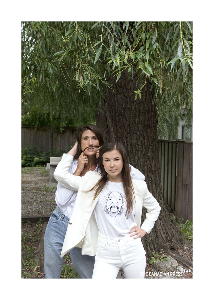 Amy Nostbakken and Norah Sadava for <a href="/CdnPress/">cdnpress</a> #MOUTHPIECE #TIFF18 #TIFF