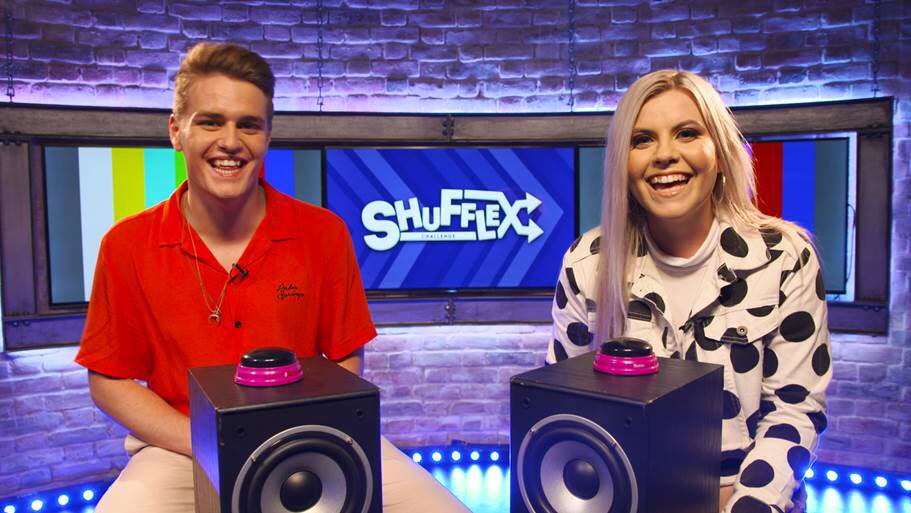 duskygreymusic's tweet photo. Oii oiii u legends, we’re gonna be on @cbbc @ThePlaylistShow at 8:25am GMT tomorrow playing a game and having a good time sO watch it with us!! 💃 heard that the lovely @LucyAndLydia are also gonna be there 😛 thank u so much @BBCR1 🤝 https://t.co/AshJzoQS3I