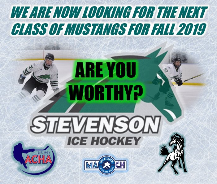 SUACHAHockey's tweet image. Interested in being recruited for 2019?

Fill out our recruitment form, or contact @Coach_Urgo 

frontrush.com/FR_Web_App/Pla…

Apply here:

stevenson.edu/admissions-aid…

#Boys4Life
#ForTheBoys #StevensonUniversity #cawlidgehockey #Hockey #ACHAHockey #IceHockey #CollegeHockey #ACHA #College