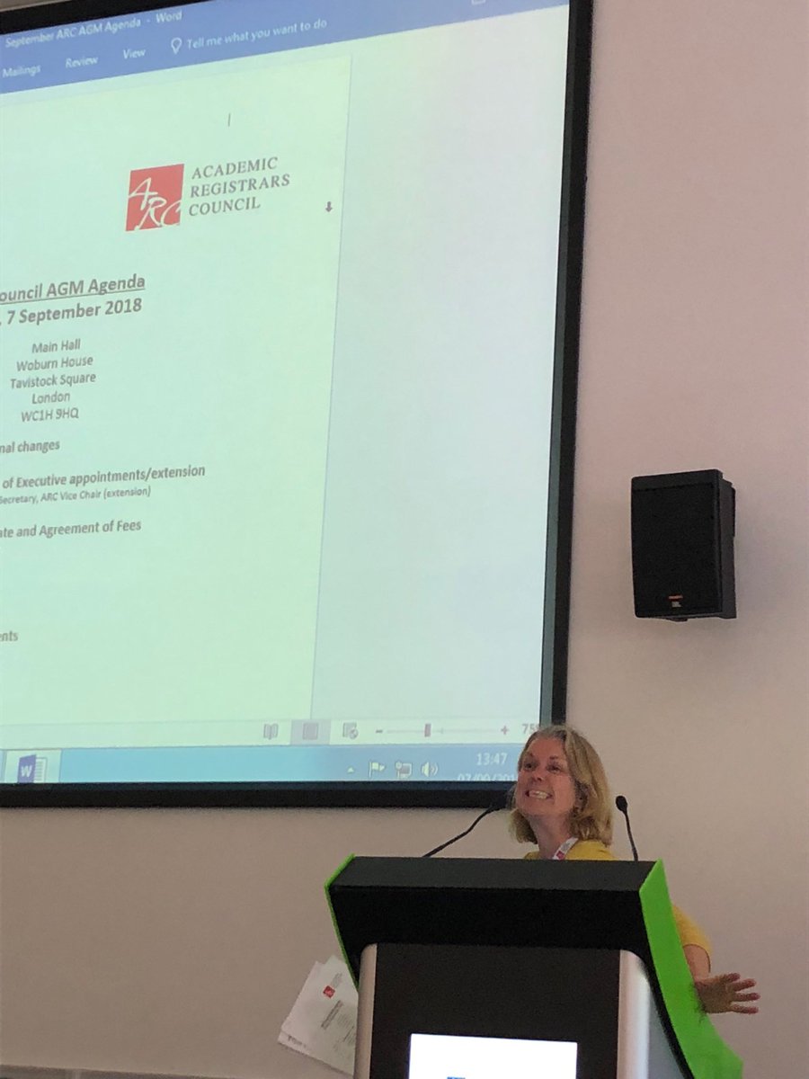 ⁦@AcRegCouncil⁩ congratulations Cathy on becoming ARC chair