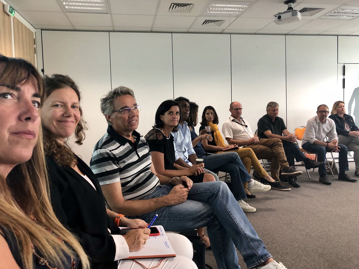 FandeTessa's tweet photo. Séminaire facilitateurs #ME2020 Orange sud-est @JambutJerome  @jerome_palmer @celinemory https://t.co/alpxN684xk