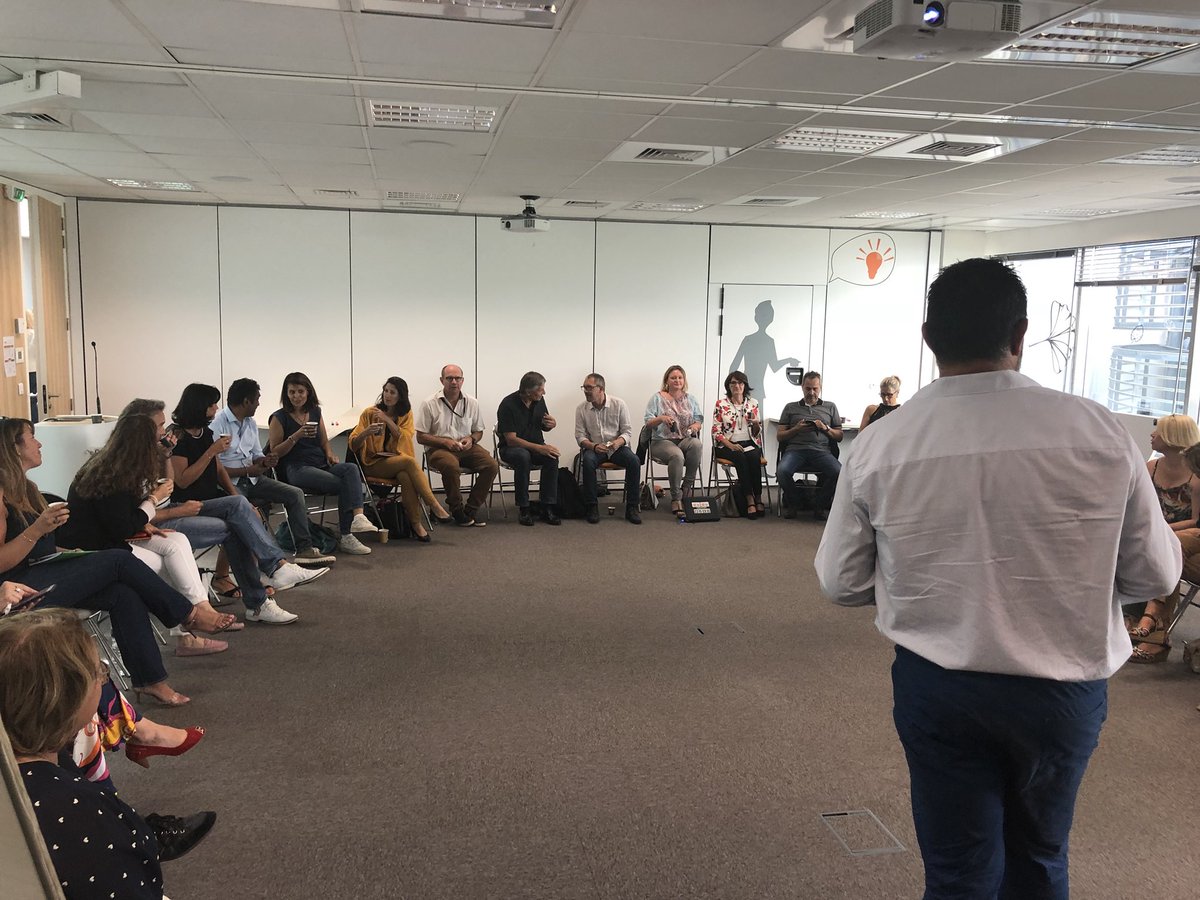 FandeTessa's tweet photo. Séminaire facilitateurs #ME2020 Orange sud-est @JambutJerome  @jerome_palmer @celinemory https://t.co/alpxN684xk