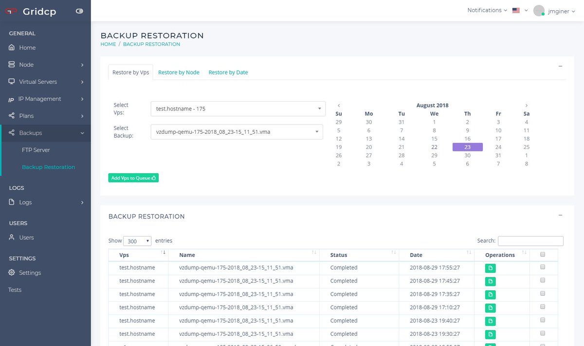 This backup functionality it's just awsome