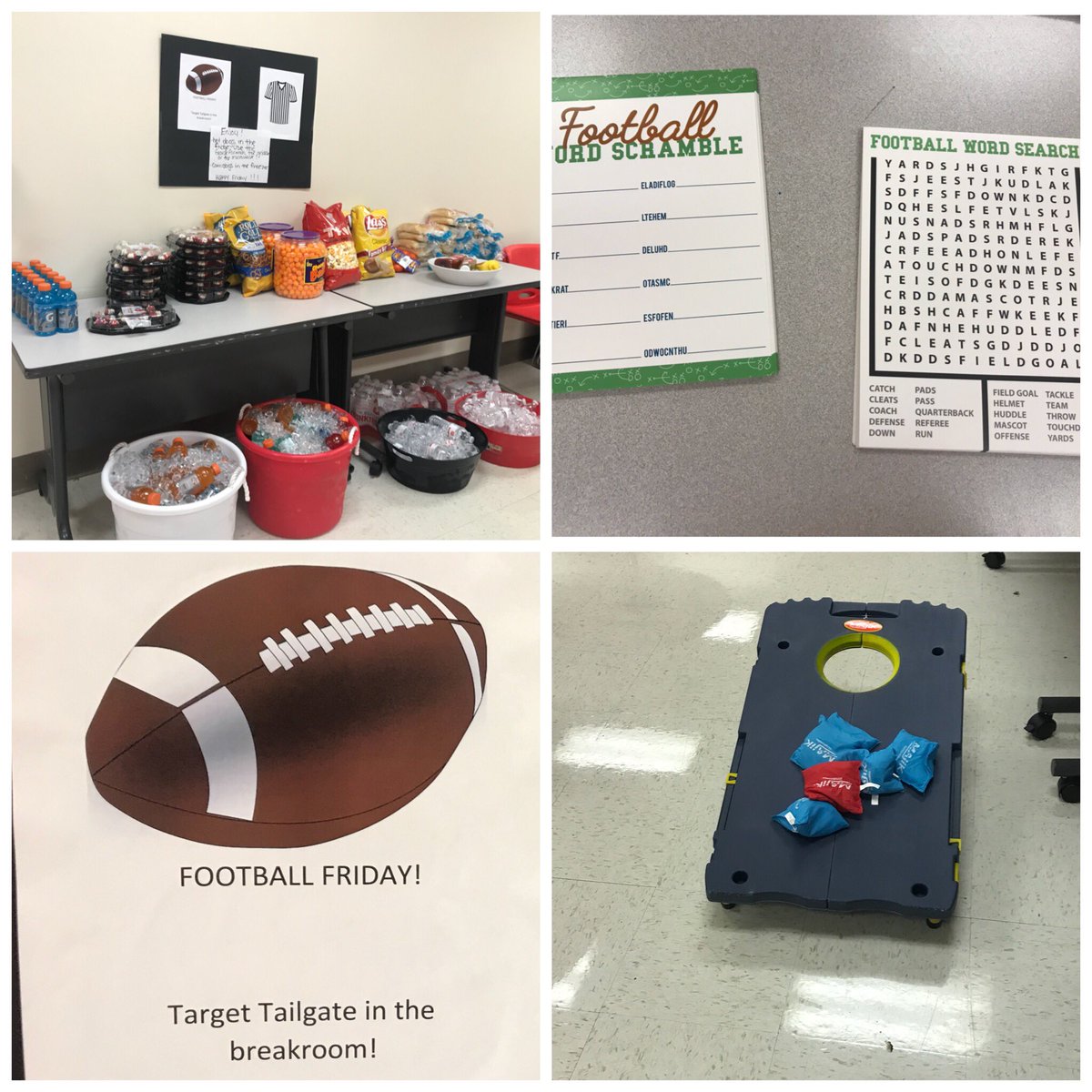 A little fun Friday Target Tailgate for the team! Our team works hard and deserves some recognition! #SouthportSquad #T1789
#appreciationpost #FunFriday #Target
