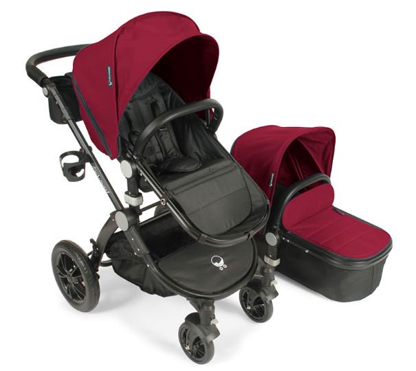 Are you red-dy for the weekend? #redstroller #stroller #bassinet #baby #toddler