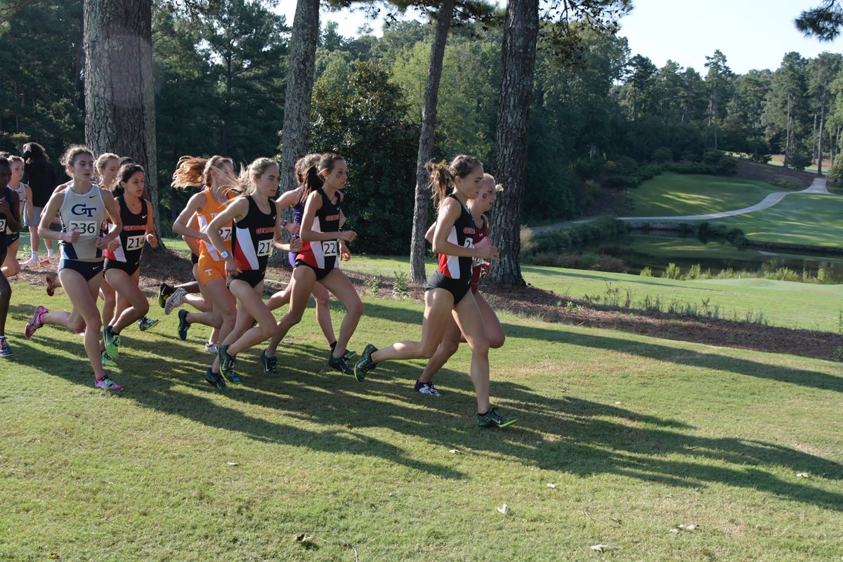 UGATrack's tweet image. #14/#19 #UGA XC women, #Dawgs men take the UGA Golf Course Sat. morning for the #BulldogInvite, which is their only meet in #Athens this year.
Men's 7.6k - 8:30am
Women's 5.5k - 9:15am
#GoDawgs
PREVIEW&amp;gt;&amp;gt;gado.gs/aa
LIVE RESULTS&amp;gt;&amp;gt;gado.gs/ac