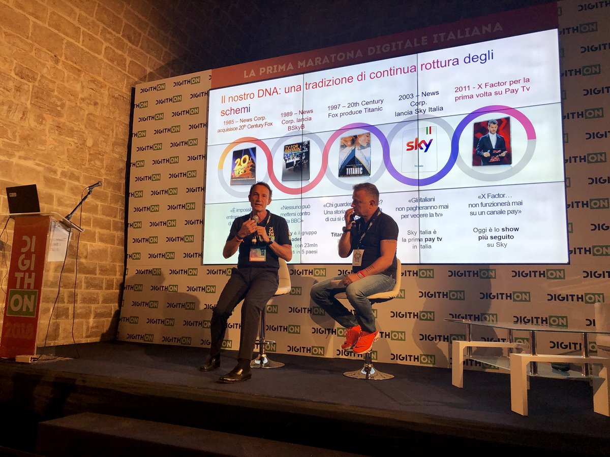 LetiziaDAmato's tweet image. “Non preoccupatevi se vi dicono che è impossibile. Grazie alla determinazione probabilmente la vs #startup avrà maggiori possibilità di successo” #andreazappia a @digith_on #digithon2018 intervistato da @Apndp