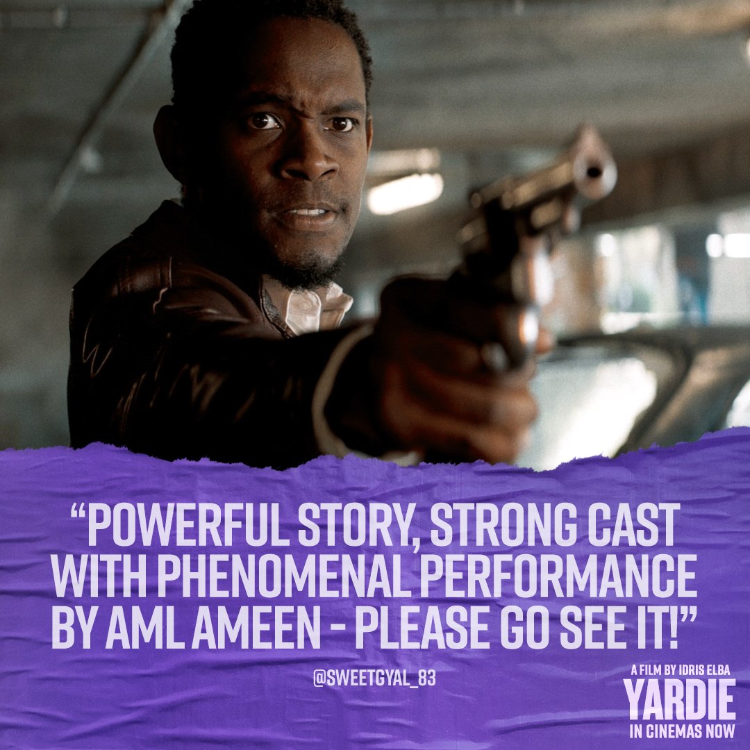 Book your tickets for this weekend 👉🏾 yardiefilm.co.uk