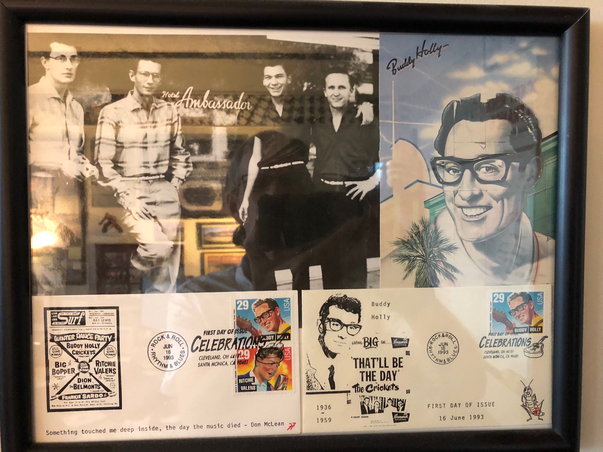 Today would ve been Buddy Holly s 82nd birthday. Happy Birthday, Buddy, and thanks for all the great music. 