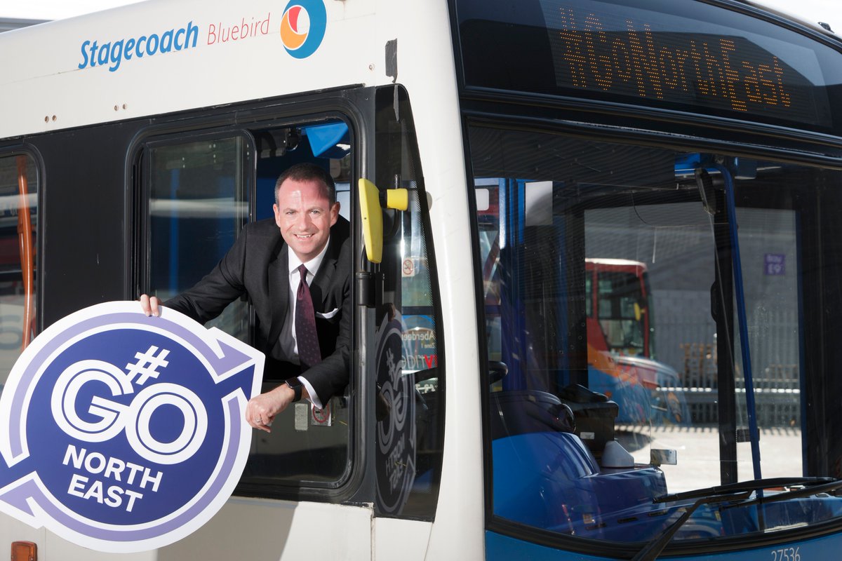 Official #GoNorthEast Road Festival transport partner <a href="/StagecoachNScot/">StagecoachNScot</a> says bus journey times and punctuality should improve as a result of the #AWPR: bit.ly/2wOYbMR
