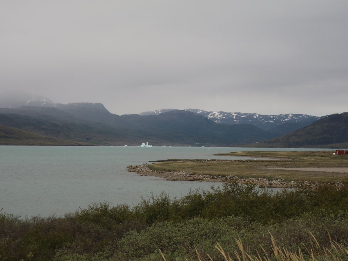 greenlandmap's tweet photo. Here we got excited about seeing our first icebergs in the fjord, and had a roast dinner (classic brits!) at the hotel. The final leg of our journey saw us take a little boat across the fjord to the settlement of Itilleq, and then hike for about an hour to Igaliku. https://t.co/zgsuQc5oJm