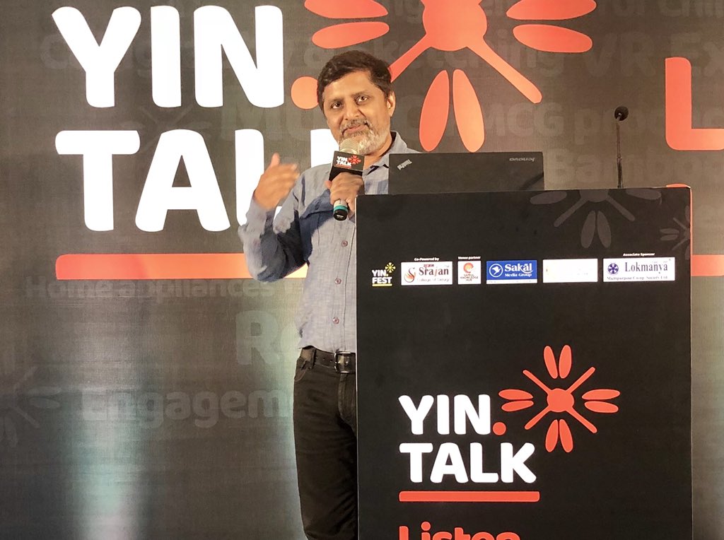 balamahajan's tweet image. A talk on #design at @yinforchange a Young Inspirators network, a multi city initiative. Students eager, design thinking spreads, Great climate. Nasik weather fantastic as ever. #design #ticketdesign